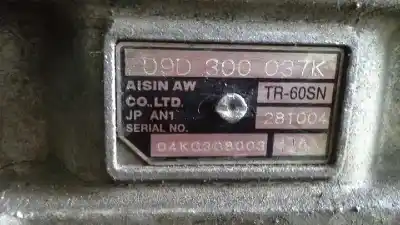 Recambio de automóvil de segunda mano de caja cambios g para volkswagen touareg (7la) tdi r5 referencias oem iam 09d300037k  09d 300 037k