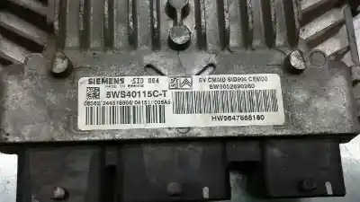 Second-hand car spare part ecu engine control for citroen c2 (jm_) 1.4 hdi oem iam references 5ws4011ct 9647568180 9652890280