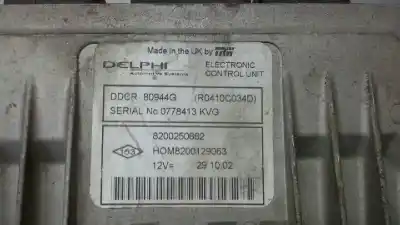 Автозапчасти б/у блок управления двигателем за renault clio ii fase ii (b/cb0) authentique ссылки oem iam 8200250662  250