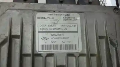 Автозапчасти б/у блок управления двигателем за renault clio ii fase ii (b/cb0) expression ссылки oem iam 8200206670  259