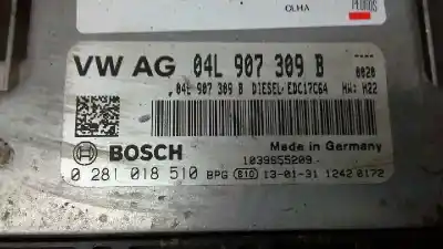 Second-hand car spare part ecu engine control for seat leon (5f1) style oem iam references 04l906021m  329