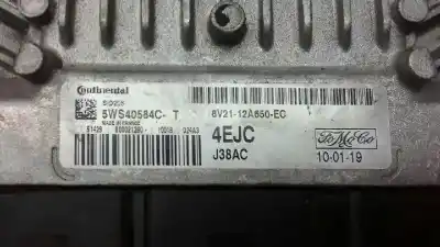 Peça sobressalente para automóvel em segunda mão centralina de motor uce por ford fiesta vi (cb1, ccn) 1.4 tdci referências oem iam 5ws40584c-t  j38ac