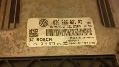 Second-hand car spare part ecu engine control for volkswagen caddy ka/kb (2k) kombi oem iam references 0 281 014 073  163