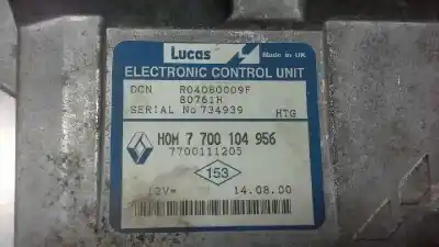 Pezzo di ricambio per auto di seconda mano centralina motore per renault clio ii fase i (b/cbo) 1.9 d alize riferimenti oem iam 7700104956 r04080009f 7700111205 Pezzo di ricambio per auto di seconda mano centralina motore per renault clio ii fase i (b/cbo) 1.9 d alize riferimenti oem iam 7700104956 r04080009f 7700111205