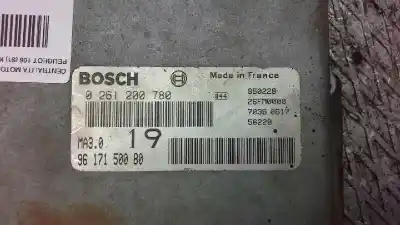 Автозапчасти б/у блок управления двигателем за peugeot 106 (s1) kid ссылки oem iam 0261200780