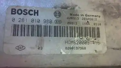 Second-hand car spare part ecu engine control for renault scenic rx4 (ja0) 1.9 dci salomon oem iam references 0281010980  297