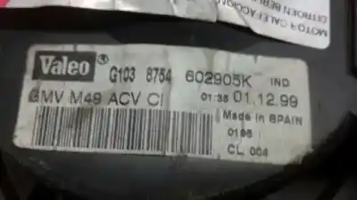 Peça sobressalente para automóvel em segunda mão motor de sofagem por citroen berlingo 1.9 d multispace referências oem iam 602905k  