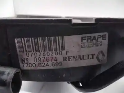 Peça sobressalente para automóvel em segunda mão termoventilador elétrico por renault twingo (co6) 1.2 referências oem iam 7700824699  