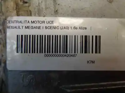 Second-hand car spare part ecu engine control for renault megane i scenic (ja0) 1.6e alize oem iam references s115300202a  215
