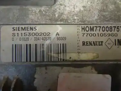Second-hand car spare part ecu engine control for renault megane i scenic (ja0) 1.6e alize oem iam references s115300202a  215