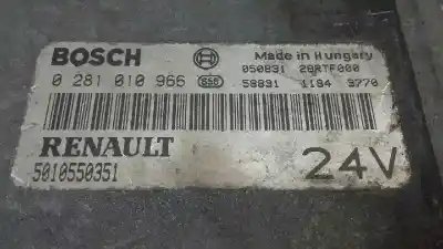 Second-hand car spare part ecu engine control for renault premium 420 oem iam references 0281010966  5010550351