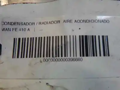 Second-hand car spare part air conditioning condenser / radiator for man fe 410 a oem iam references   