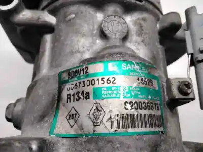 Second-hand car spare part air conditioning compressor for renault modus 1.4 16v oem iam references 8200365787 1452b sd6v12