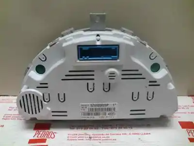 Pièce détachée automobile d'occasion compteur de vitesse tableau de bord pour volkswagen fox (5z1, 5z3) 1.4 tdi références oem iam 5z092820p 1  