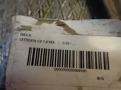 Peça sobressalente para automóvel em segunda mão biela por citroen c2 (jm_) 1.4 hdi referências oem iam   