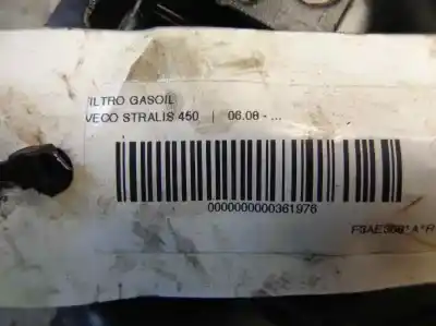 Peça sobressalente para automóvel em segunda mão filtro de gasóleo por iveco stralis 450 referências oem iam   