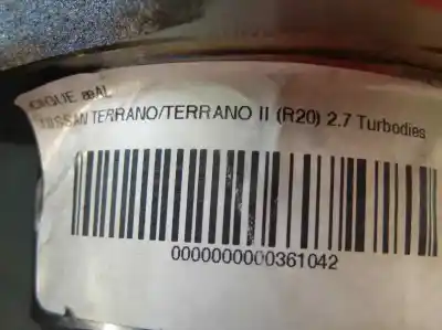 Pezzo di ricambio per auto di seconda mano albero a gomiti per nissan terrano/terrano.ii (r20) 2.7 turbodiesel riferimenti oem iam gz35  