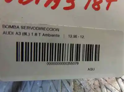 Pezzo di ricambio per auto di seconda mano pompa del servosterzo per audi a3 (8l) 1.8 20v turbo riferimenti oem iam   