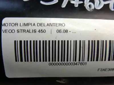 Second-hand car spare part front windshield wiper motor for iveco stralis 450 oem iam references   