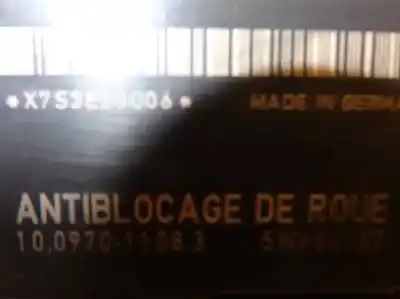 Peça sobressalente para automóvel em segunda mão boitier de commande de abs por citroen c3 1.4 hdi exclusive referências oem iam   