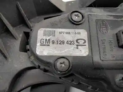 Автозапчастина б/у педаль акселератора для opel corsa c club посилання на oem iam 9129423cl  