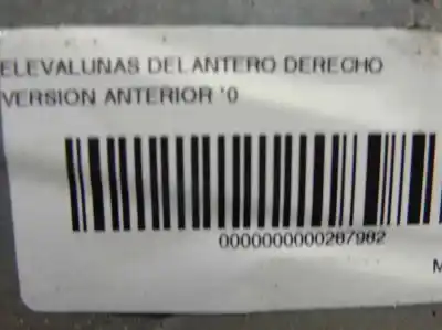 Second-hand car spare part passenger side right window regulator for renault premium 400 oem iam references   