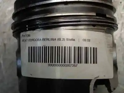 Piesă de schimb auto la mâna a doua piston pentru seat cordoba berlina (6l2) 1.9 tdi referințe oem iam   