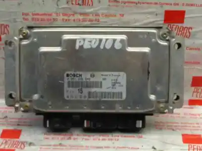 Pièce détachée automobile d'occasion CALCULATEUR MOTEUR ECU pour PEUGEOT 106 (S2)  Références OEM IAM 0261206246 26FM0900 9637838780
