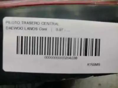 Second-hand car spare part center tailgate light for daewoo lanos cool oem iam references   