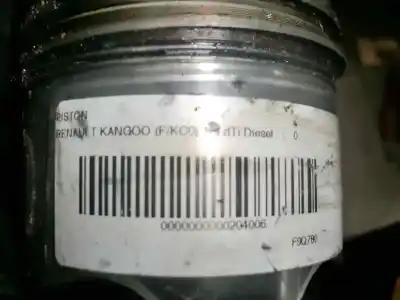 Автозапчастина б/у поршневий для renault kangoo (f/kc0) 1.9 dti diesel 80 cv / 59 kw посилання на oem iam   