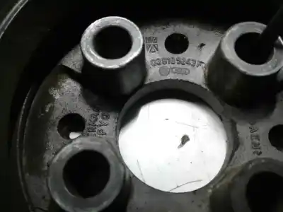 Автозапчастина б/у шків колінчастого вала для audi a4 avant (b5) 1.9 tdi quattro посилання на oem iam 038105243f  