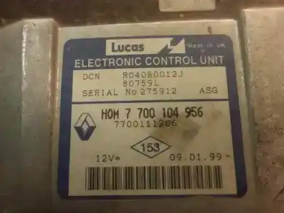 Автозапчастина б/у ебу контролер двигуна для renault kangoo (f/kc0) kangoo посилання на oem iam r04080012j 7700111206 7700104956 Автозапчастина б/у ебу контролер двигуна для renault kangoo (f/kc0) kangoo посилання на oem iam r04080012j 7700111206 7700104956