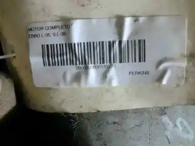 Pièce détachée automobile d'occasion moteur complet pour ebro l35 perkins références oem iam   