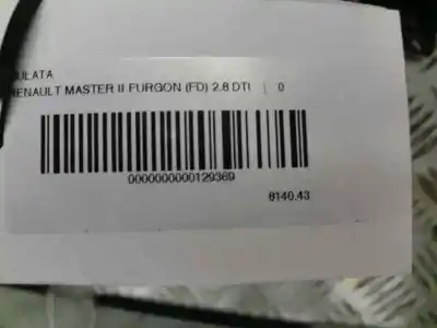 Pièce détachée automobile d'occasion culasse du moteur pour renault master desde ´98 2.8 tdi références oem iam as10guy39  
