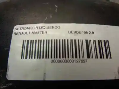 Peça sobressalente para automóvel em segunda mão espelho retrovisor esquerdo por renault master desde ´98 2.8 tdi referências oem iam   
