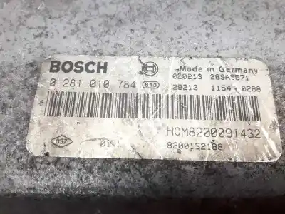 Second-hand car spare part ecu engine control for renault master desde ´98 2.8 tdi oem iam references 0281010784 8200132188 8200091432