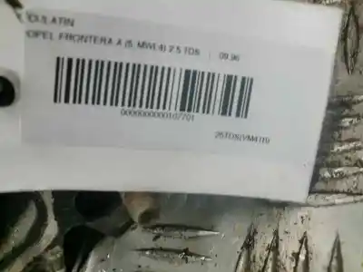 Peça sobressalente para automóvel em segunda mão cabeça do cilindro por opel frontera a 2.5 turbodiesel referências oem iam  95324 