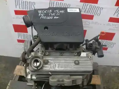 Second-hand car spare part complete engine for skoda felicia berlina ( 791) 1.6 cat oem iam references 135m 91495 