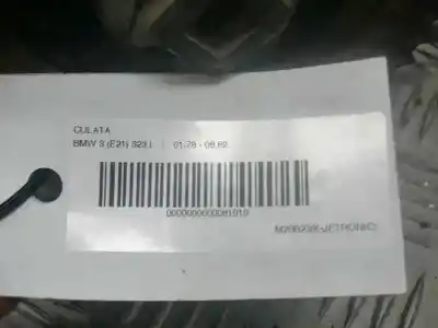 Second-hand car spare part cylinder head for bmw serie 3 (e21) 2.3 oem iam references 1264200 43070 