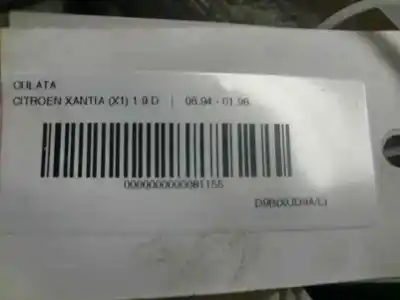 Pièce détachée automobile d'occasion culasse du moteur pour citroen xantia berlina 1.9 diesel références oem iam p04 92180 