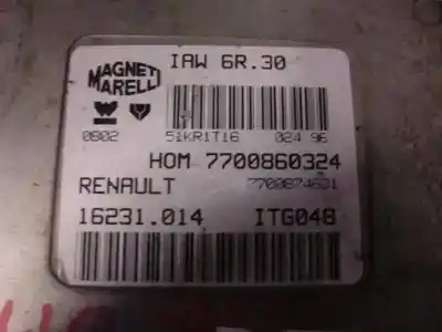 Second-hand car spare part ecu engine control for renault clio i fase i+ii (b/c57) 1.4 rt oem iam references iawgr30 21332 336 Second-hand car spare part ecu engine control for renault clio i fase i+ii (b/c57) 1.4 rt oem iam references iawgr30 21332 336