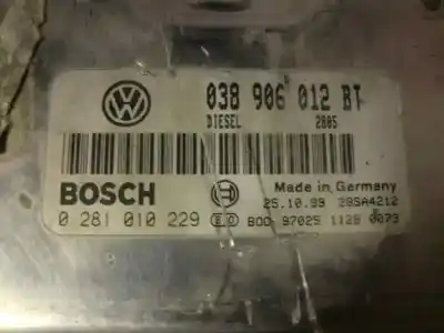 Pezzo di ricambio per auto di seconda mano centralina motore per seat toledo ii (1m2) 1.9 tdi riferimenti oem iam 0281010229 127090 