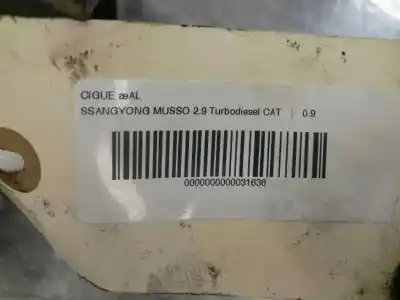 Pezzo di ricambio per auto di seconda mano albero a gomiti per ssangyong musso 2.9 d riferimenti oem iam d29 126467 