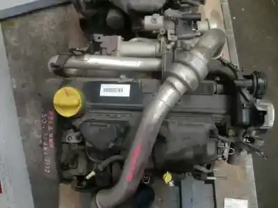Second-hand car spare part complete engine for renault clio iii 1.5 dci diesel fap oem iam references k9k 766 122734 