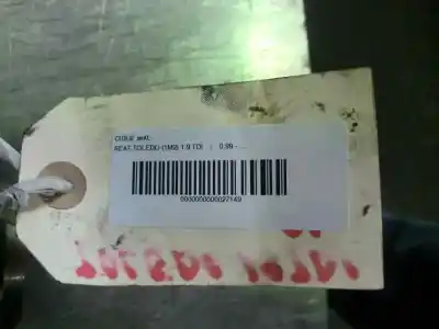 Pezzo di ricambio per auto di seconda mano albero a gomiti per seat toledo (1m2) 1.9 tdi riferimenti oem iam 038 122638 