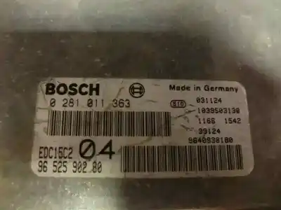 Recambio de automóvil de segunda mano de centralita motor uce para citroen c8 2.2 hdi fap cat (4hw) referencias oem iam  113235 309