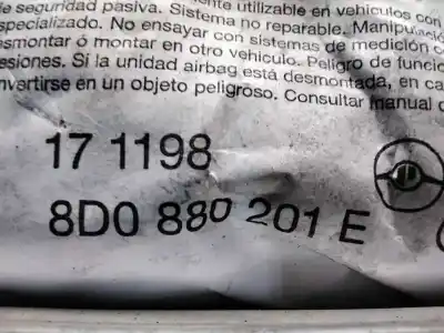 Recambio de automóvil de segunda mano de airbag delantero derecho para audi a4 avant (8e) * referencias oem iam 8d0880201e 108313 