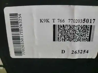 Second-hand car spare part complete engine for renault clio iii 1.5 dci diesel cat oem iam references k9k 766 107916 