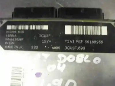 Recambio de automóvil de segunda mano de centralita motor uce para fiat i doblo (119) 1.9 d (223axb1a) referencias oem iam 46737473 101332 245