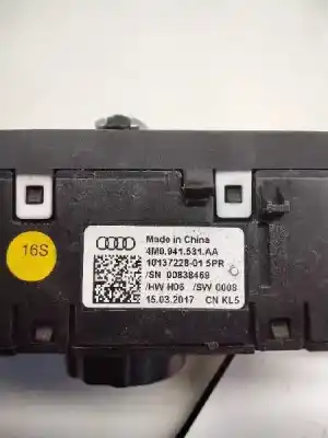 Автозапчастина б/у управління світлом для audi q7 (4m) 3.0 tdi quattro посилання на oem iam 4m0941531aa  